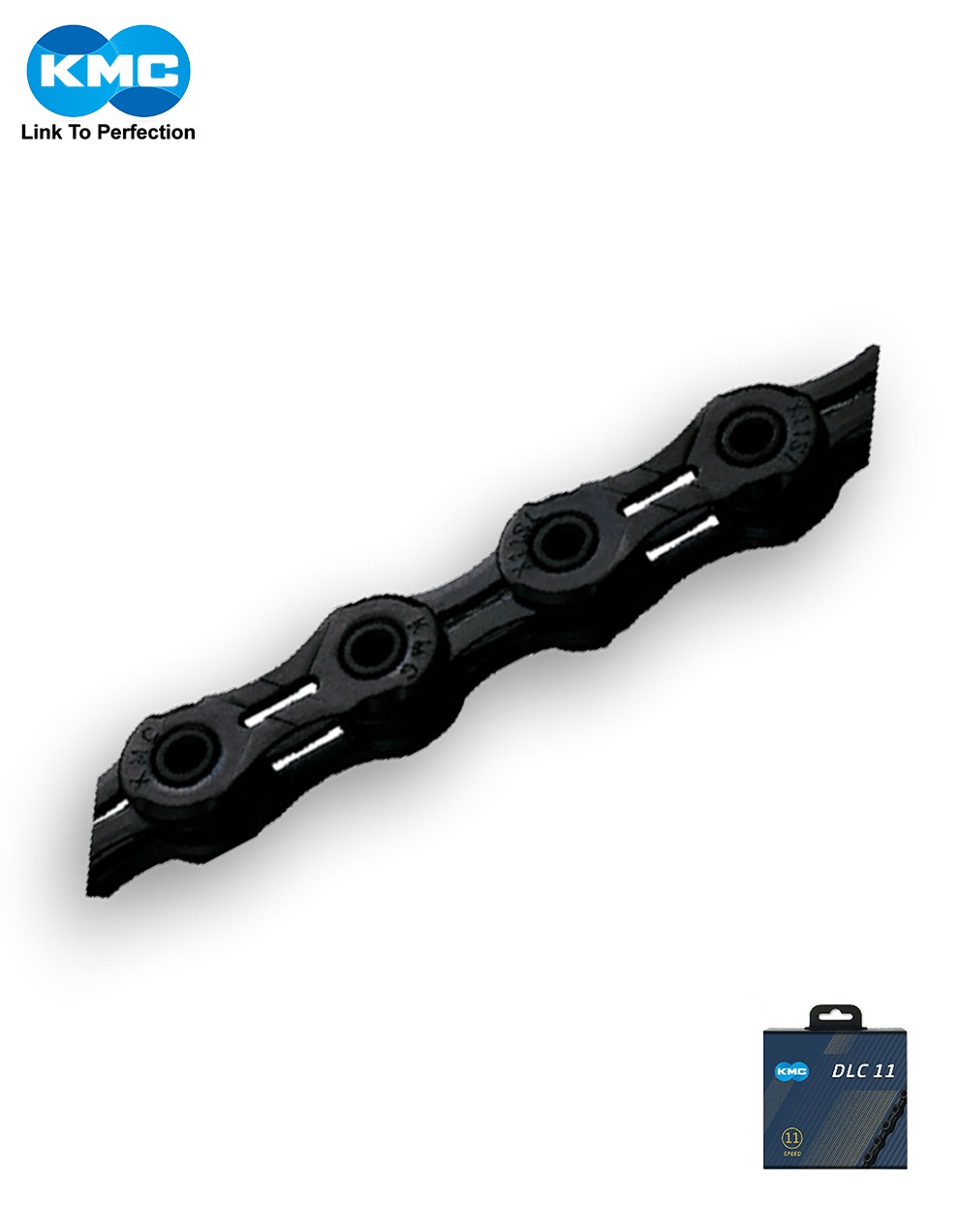 kmc dlc chain 11speed black